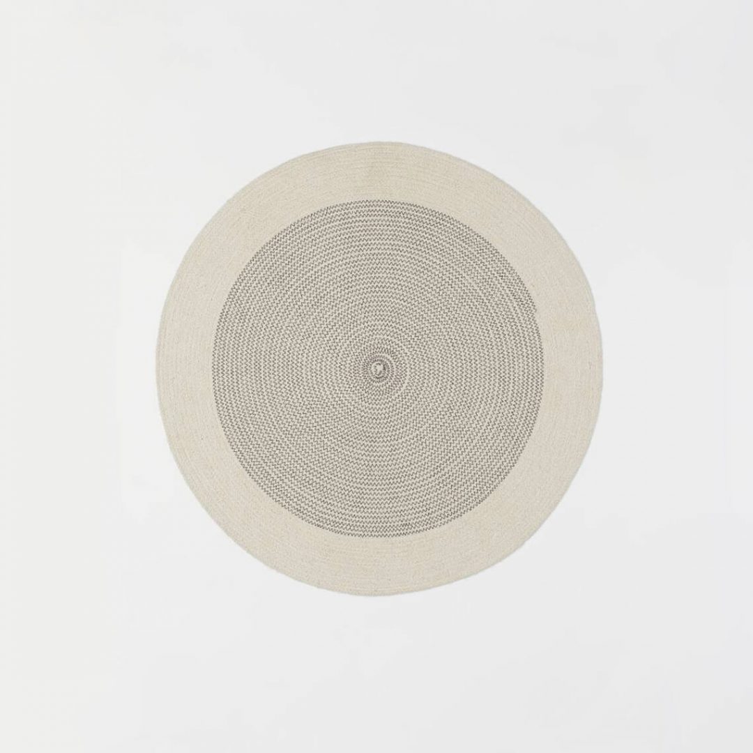 Round Jute Floor Mat